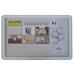 Display Nume Din Plastic, 420 X 210mm, Kejea - Gri