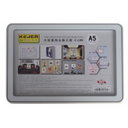 Display Nume Din Plastic, 210 X 148mm, Kejea - Gri