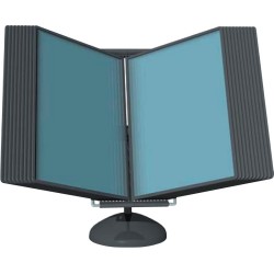 Display De Prezentare De Birou Cu 10 Buzunare A4, Hd Design Vip - Albastru