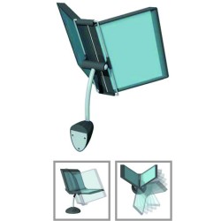 Display De Prezentare De Perete Cu 10 Buzunare A4, Hd Design Vip - Albastru