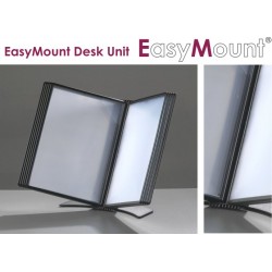 Display De Prezentare De Birou Hd Design Easymount - 10 Buzunare A4 - Culori Asortate