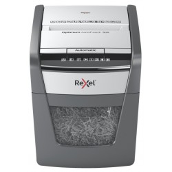 Distrugator Documente Automat Rexel Optimum 50x, P4, Cross-cut (confeti), 50 Coli, Cos 20l, Negru-g