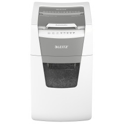 Distrugator Documente Automat Leitz Iq Office, P5, Micro-cut (particule), 150 Coli, Cos 44l, Alb-gri