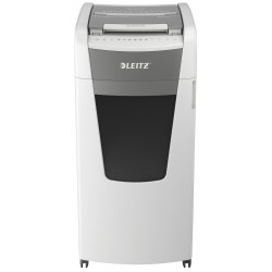 Distrugator Documente Automat Leitz Iq Office, P5, Micro-cut (particule), 600 Coli, Cos 110l, Alb-gr