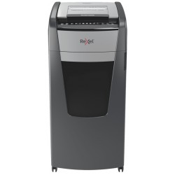 Distrugator Documente Automat Rexel Optimum 750x, P4, Cross-cut (confeti), 750 Coli, Cos 140l, Negru