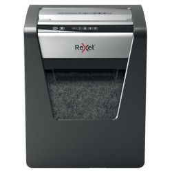 Distrugator Documente Manual Rexel Momentum M510, P5, Micro-cut (particule), 10 Coli, Cos 23l, Negru