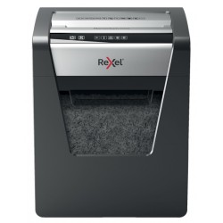 Distrugator Documente Manual Rexel Momentum X415, P4, Cross-cut (confeti), 15 Coli, Cos 23l, Negru