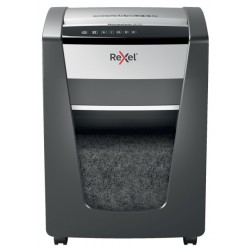 Distrugator Documente Manual Rexel Momentum M515, P5, Micro-cut (particule), 15 Coli, Cos 30l, Negru