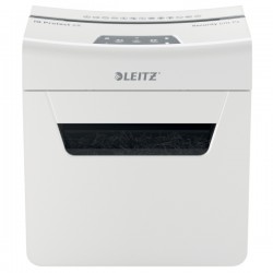 Distrugator Documente Manual Leitz Iq Protect 6x, P4, Cross-cut (confeti), 6 Coli, Cos 10l, Alb