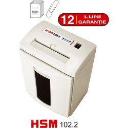 Distrugator Hsm 100 (fasie 5,8mm), 12 Coli, Cos 20 Litri