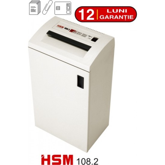 Distrugator Documente Hsm 108.2 - 18 Coli - Fasie (3,9 Mm)