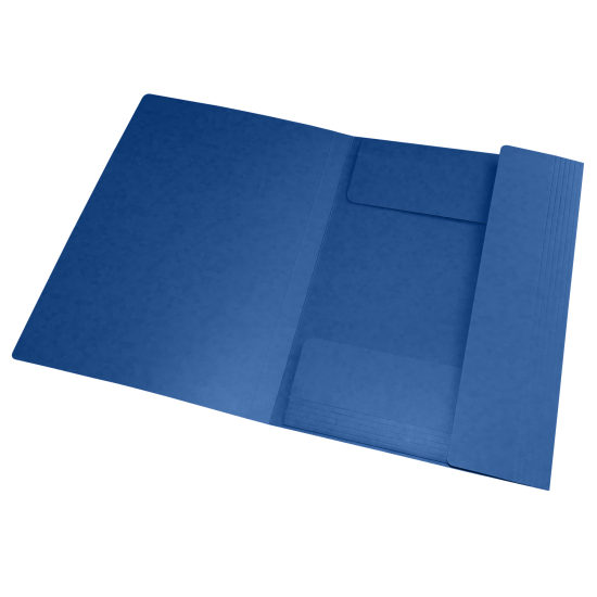 Dosar A4, Carton Multistrat 390g/mp, Cu Elastic, Oxford Top File - Albastru