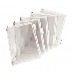 Display De Prezentare, Tarifold , 10 Buc/set - Alb