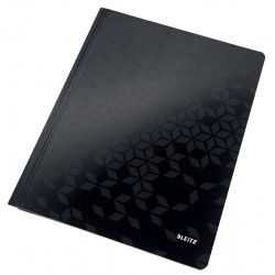Dosar Cu Sina Leitz Wow, Carton Laminat, A4, 250 Coli, Negru