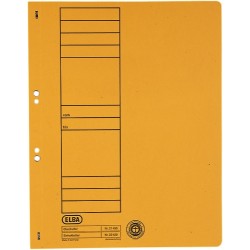 Dosar Carton Cu Capse 1/1 Elba Smart Line - Galben