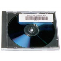 Etichete Dymo, Hartie Alba Pt. Cd/dvd (d= 57 Mm) 60 Buc/rola