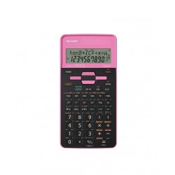 Calculator Stiintific, 10 Digits, 273 Functii, 161x80x15mm, Dual Power, Sharp El-531thbgr-negru/roz Calculator Stiintific, 10 Digits, 273 Functii, 161x80x15mm, Dual Power, Sharp El-531thbgr-negru/roz