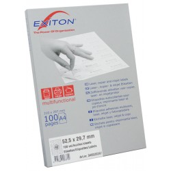 Etichete Albe Autoadezive 40/a4, 52,5 X 29,7 Mm, 100 Coli/top, Exiton