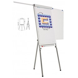 Flipchart Magnetic, 105 X 70 Cm, Cu Brate Laterale, Smit Standard Plus Flipchart Magnetic, 105 X 70 Cm, Cu Brate Laterale, Smit Standard Plus