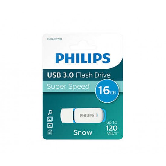 Memory Stick Usb 3.0 - 16gb Philips Snow Edition