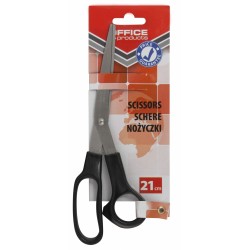 Foarfeca Otel, 21cm, Office Products - Maner Negru