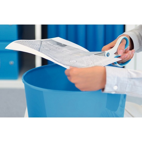 Foarfece Pentru Birou Leitz Wow Titanium, 205 Mm, Albastru