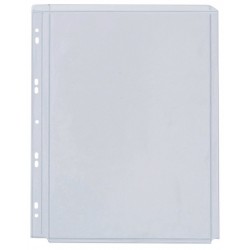 Folie Protectie Documente A4, Cu Burduf 28mm, Pp - 180 Microni, 10/set, Office Products