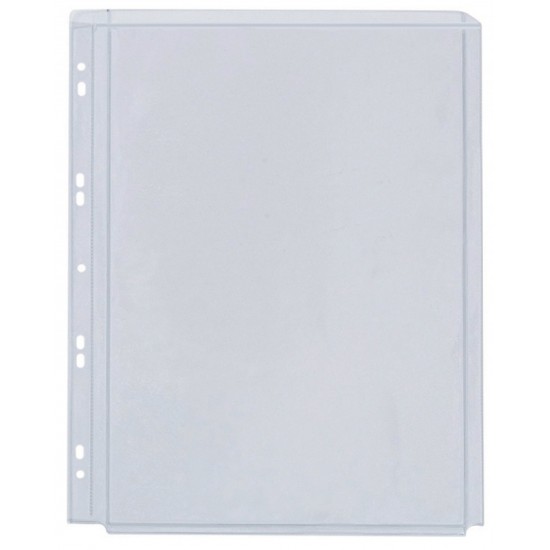 Folie Protectie Documente A4, Cu Burduf 28mm, Pp - 180 Microni, 10/set, Office Products