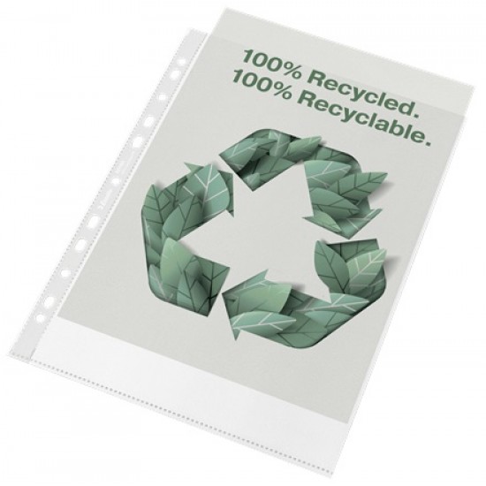 Folie De Protectie Esselte Recycled, Pp, A4 Maxi, 70 Mic, 50 Buc/cutie, Standard