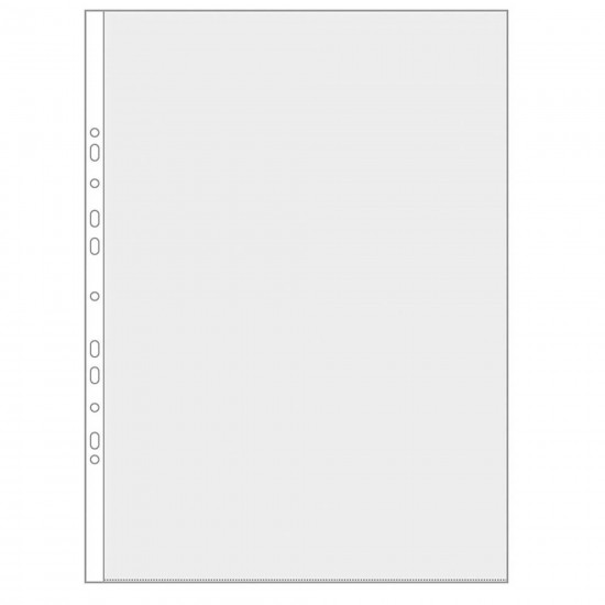 Folie Protectie Pentru Documente A3 Portret, 90 Microni, 25/set, Optima - Transparent