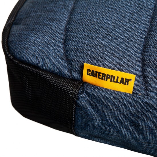 Geanta Tableta Caterpillar Millennial Classic - Ryan, Material 600d Hd Polyester - Negru/bleumarin
