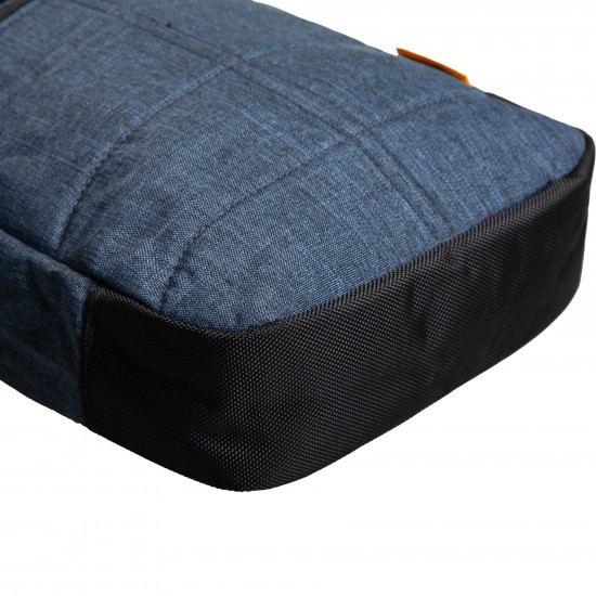 Geanta Tableta Caterpillar Millennial Classic - Ryan, Material 600d Hd Polyester - Negru/bleumarin