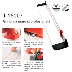 Ghilotina Cu Cutit Circular Hsm T15007 - 1450 Mm - 7 Coli Ghilotina Cu Cutit Circular Hsm T15007 - 1450 Mm - 7 Coli