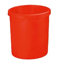 Cos De Birou Pentru Hartii, 18 Litri, Han Grip - Rosu