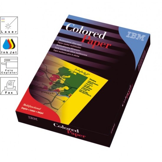 Hartie Color Pt. Copiator, A4, 80g/mp, 500 Coli/top, Ibm - Ivoire