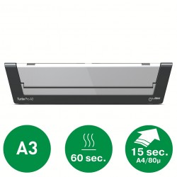 Laminator Leitz Ilamtouch Turbo Pro, A3, Kit Folii Laminare Inclus, Argintiu Laminator Leitz Ilamtouch Turbo Pro, A3, Kit Folii Laminare Inclus, Argintiu
