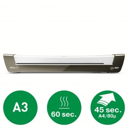 Laminator Leitz Ilam Office, A3, Kit Folii Laminare Inclus, Alb Laminator Leitz Ilam Office, A3, Kit Folii Laminare Inclus, Alb