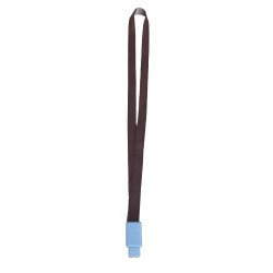 Lanyard Textil, 15mm Latime,clip Retractabil, Kejea - Cafeniu