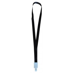 Lanyard Textil, 15mm Latime,spring Clip, Kejea - Negru