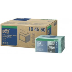 Laveta Pentru Curatare Tork 1 Strat Verde,40buc/set, 8 Seturi/bax