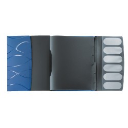 Mapa Plastic Cu 6 Separatoare Leitz Vivanto - Albastru