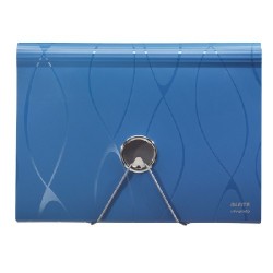 Mapa Plastic Cu 6 Compartimente Leitz Vivanto - Albastru