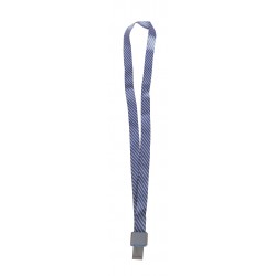 Lanyard Textil, 15mm Latime,clip Metal, Kejea - Gri