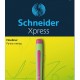 Liner Schneider Xpress, Rubber Grip, Varf Fetru 0.8mm - Roz