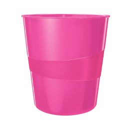 Cos Hartii Leitz Wow, 15l - Roz Metalizat