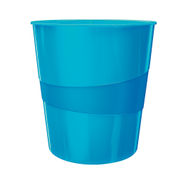 Cos Hartii Leitz Wow, 15l - Albastru Metalizat