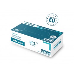 Manusi Nitril Pps, Unica Folosinta, 100 Buc/cutie - Albastre - Marime M