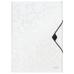 Mapa Cu Elastic Leitz Wow, Pp, A4, 150 Coli, Alb