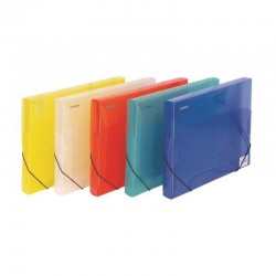 Mapa Din Plastic Cu Elastic Pe Colturi, Latime 30mm, 700 Microni, Donau - Asortate Mapa Din Plastic Cu Elastic Pe Colturi, Latime 30mm, 700 Microni, Donau - Asortate