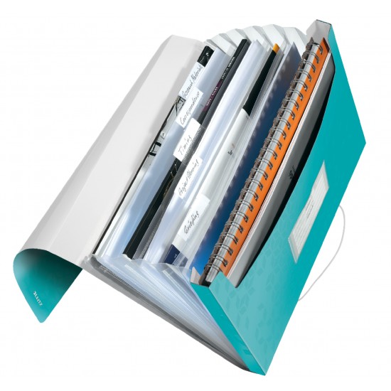 Mapa Tip Proiect Leitz Wow, Pp, A4, 250 Coli, Turcoaz